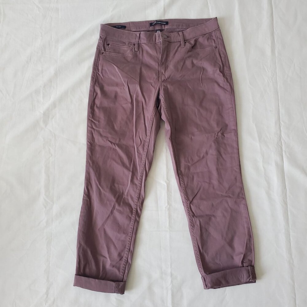 Calvin Klein Jeans Women's Dusty Lavender Purple Ankle Skinny Jeans Size 10 - Picture 6 of 13